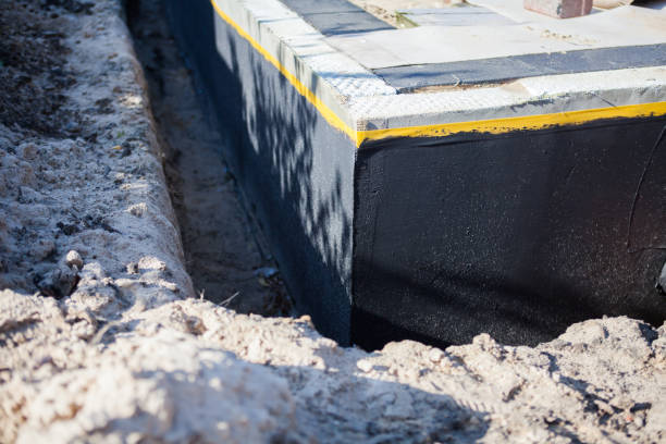 Professional Wet Basement Repair technician working in Anderson, IN